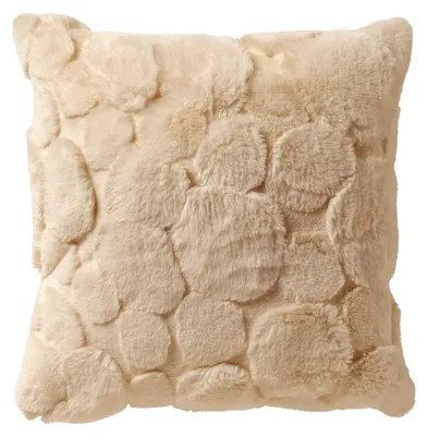 Produktbild von Dutch Decor Dekokissen Pom 45x45 cm Beige