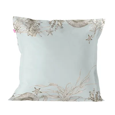Produktbild von Coral reef Kissenbezug  80x80 cm 100% Baumwolle Hergestellt in Europa