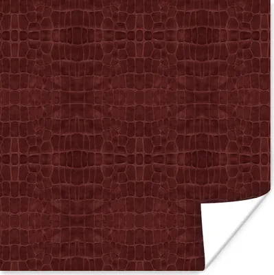 Produktbild von MuchoWow® Poster Leder - Textur - Tierhaut 100x100 cm - Babyzimmer