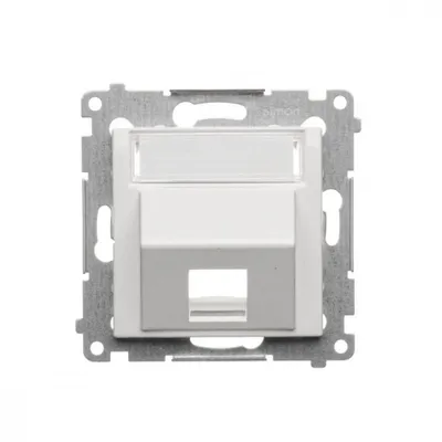 Obrázok produktu pre Kontakt-Simon DKP1S.01/11, Biela, Plast, IP20, 75 mm, 47 mm, 75 mm