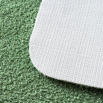 Image de Tapis de douche antidérapant vert, dimensions 45 x 120 cm