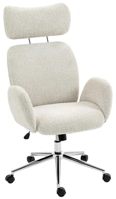 Produktbild von HOMCOM Schreibtischstuhl Höhenverstellbar Homeoffice Stuhl mit Armlehne