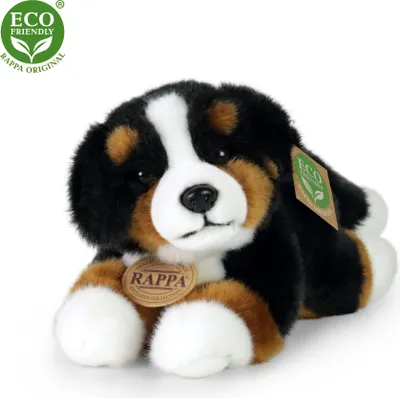 Zdjęcie produktu dla RAPPA Plyšový pes bernský salašnický ležící 23 cm ECO-FRIENDLY
