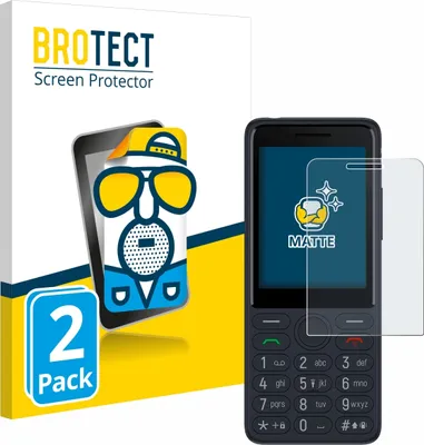 Produktbild von 2x BROTECT Schutzfolie für TCL Onetouch 4022s Displayschutz Displayschutzfolie Folie Matt Entspiegelungsfolie