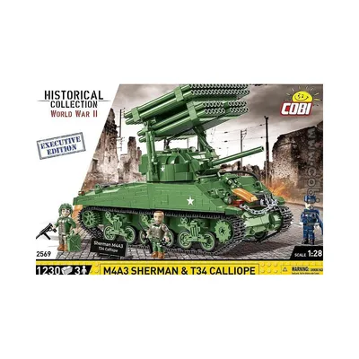 Immagine prodotto di COBI® 2569 - M4A3 Sherman e T34 Calliope - Edizione Executive