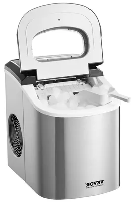 Productafbeelding van Ijsblokjesmachine - Ijsblokjesmaker - Tafelijsmachine - Ijsmachine - Compacte Ijsmachine