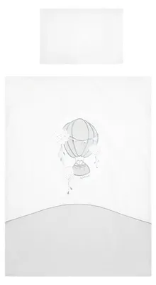 Immagine prodotto di biancheria da letto 3 pezzi Belisima Balloons 100/135 grigio