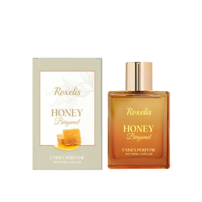 Productafbeelding van Roxelis Honey Bergamot Unisex Parfum – Een zachte, natuurlijke en frisse geur, elegant en langhoudend, ideaal voor zowel dames als heren