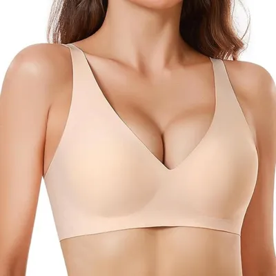 Immagine prodotto di INF Reggiseno senza ferretto nylon Spandex V-neck comfort per il giorno Colore