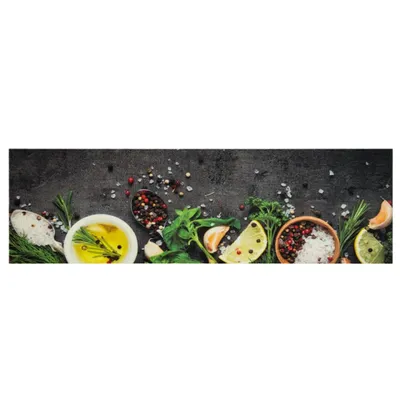Immagine prodotto di Tappeto da Cucina Lavabile Spezie 45x150 cm Velluto