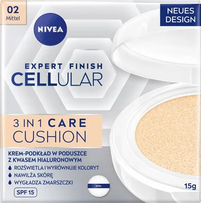 Immagine prodotto di NIVEA Cellular Expert Finish 3in1 Care Cushion 02 Medium (15 g)