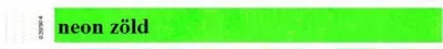 Produktbild von Identifikationsarmbänder, 3/4", neon-grün, aus Tyvek