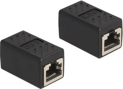 Obrázek produktu pro DELOCK RJ50 Adapter Buchse zu Buchse schwarz