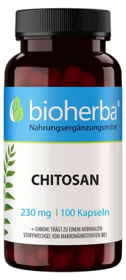 Produktbild von Bioherba Chitosan 230 mg 100 Kapseln