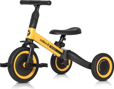 Zdjęcie produktu dla Rowerek Dziecięcy 4W1 Colibro Tremix Banana