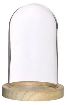 Produktbild von Ideas 4 Seasons Deko-Glocke - Glas - D10 x 15 cm