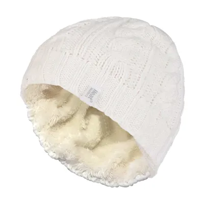 Produktbild von Heat Holders - Muster Strickmützen Damen | Thermo Beanie Wintermütze Warm Fleece