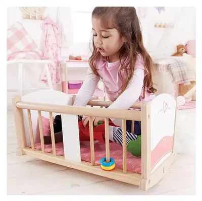 Produktbild von Hape Happy Doll Furniture Schlummerwiege, E3601