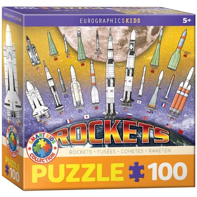 Immagine prodotto di Eurographics Puzzle Raketen, Kinderpuzzle, 100 Teile, 48 x 33 cm, 6100-1015