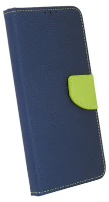 Produktbild von Buch Tasche Fancy für SAMSUNG GALAXY A52 (A525F) Handy Hülle Etui Schutzhülle mit Standfunktion, Kartenfach Blau-Grün