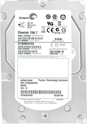 Produktbild von Festplatte Fujitsu ST3600057SS 600GB 15000Rpm SAS II 3.5'' Zoll A3C40114568