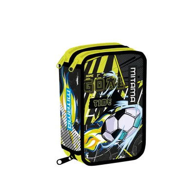 Produktbild von Schulmäppchen voll "Triplo", Fußball, MITAMA 64861