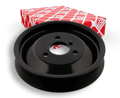 Productafbeelding van FEBI BILSTEIN 37225 Servopomp riemschijf, 135 mm, 131 mm, geschikt voor: BMW 3 Touring (E91), 3 Limousine (E90), 3 Limousine (E46), 1 Hatchback (E87), 5 Limousine