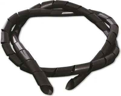 Produktbild von QUADRIOS Spiralschlauch 2111C145, schwarz, 10 m