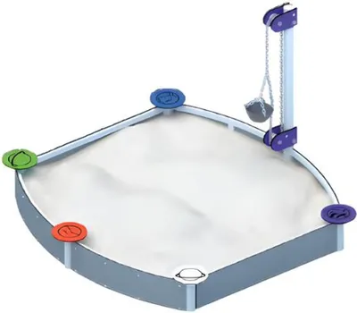 Immagine prodotto di Sabbiera Parco di arrampicata Parco giochi per bambini Area giochi Attiva