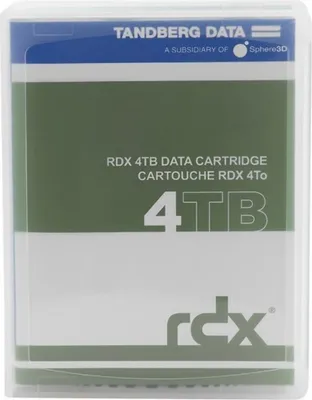Zdjęcie produktu dla Overland-Tandberg 8824-RDX, Wkładka RDX, RDX, 4 TB, FAT32, NTFS, exFAT, ext4, Czarny, 150 MB/s