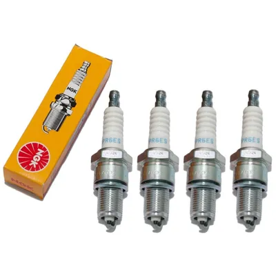 Produktbild von Zündkerzen Set NGK 4x BPR6ES Zündkerze entstört, 19,0mm Langgewinde Ø 14,0mm Hex 20,8mm, Elektrodenabstand 0,85mm, Wärmewert 6, 4008 / 4852 / 7678 / 7822 / 94811