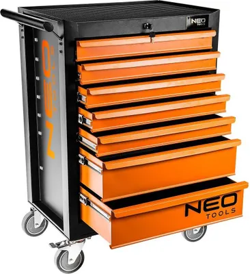 Zdjęcie produktu dla Szafka narzędziowa NEO 7 szuflad z zamkiem centralnym