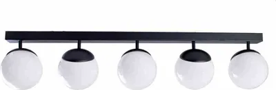 Produktbild von Sfera Black 5Xe14 Deckenleuchte