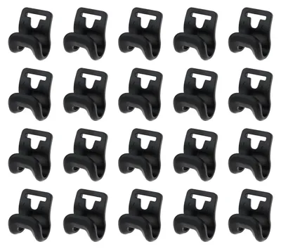 Produktbild von 20 Zeltstangenclips für Camping und Picknick