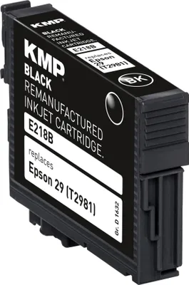 Produktbild von KMP T2981, Schwarz, Tinte auf Pigmentbasis, 5,3 ml, 175 Seiten