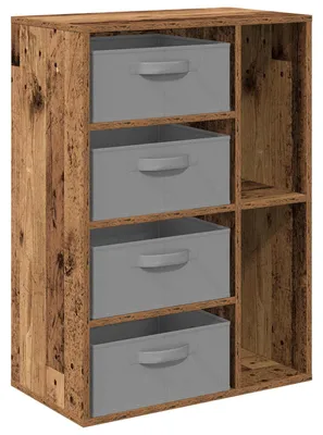 Produktbild von Sideboard mit Schubladen Altholz 60 x 33,5 x 84 cm