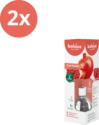 Produktbild von Bolsius - True Scents - Duftstäbchen - 60 ml - Granatapfel - Vorteilspack - 2 Stücke