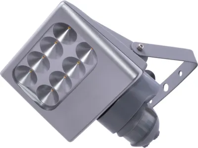 Produktbild von LED Außenwandstrahler NEGARA silber 24W 1540lm Bewegungsmelder 6170 SI-PIR Lutec