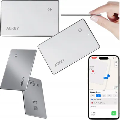 Immagine prodotto di AUKEY TM-21 iOS Bluetooth smart card locator per portafogli bagagli