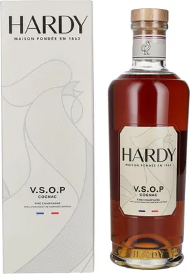 Produktbild von Hardy V.S.O.P Fine Champagne Cognac 40% Vol. 0,7l in Geschenkbox