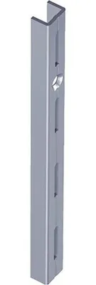 Image de Crémaillère Simple Blanche Support Mural Réglable - Générique