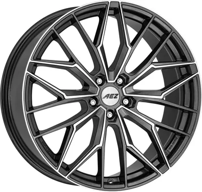 Zdjęcie produktu dla Felgi aluminiowe AEZ Porto dark 8x18 5x112 ET 40 GUNMETAL/POLISHED