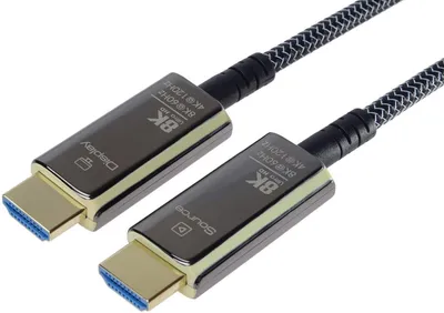 Produktbild von PremiumCord Ultra High Speed HDMI 2.1 Glasfaserkabel 8K/60Hz, vergoldet 20m