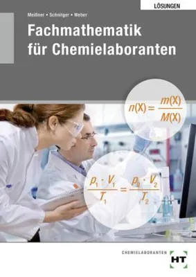 Produktbild von Lösungen zu 27610 - Fachmathematik für Chemielaboranten