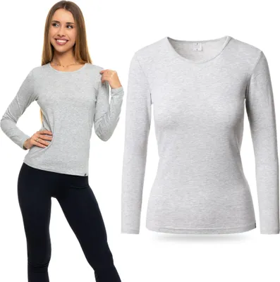 Immagine prodotto di Moraj | Maglia a maniche lunghe da donna - Taglia XXL - Classica - Attillata - Cotone - Maglia