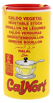 Produktbild von Calnort Groentebouillonpoeder glutenfrei 1000g – Gemüsebrühepulver für Suppen & Saucen