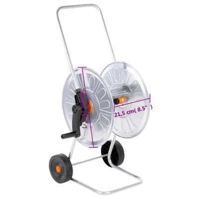 Obrázok produktu pre vidaXL Hadicový vozík na 60 m 1/2" hadice oceľ