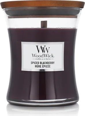 Obrázek produktu pro WoodWick 92078, Další, Fialová, Ostružina, Skořicová, Vanilka, 1 kusů