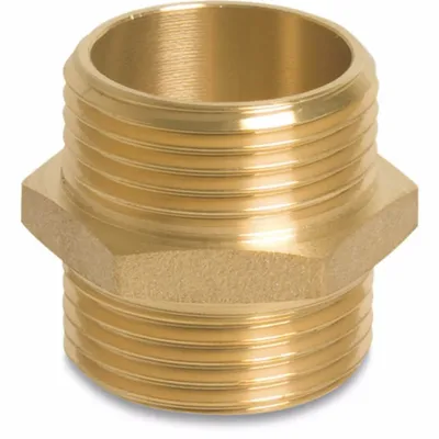Produktbild von Messing dubbele nippel 1 inch x 1 inch