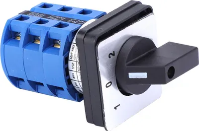 Obrázek produktu pro BERM BEM28-25/3 D0724 Univerzální přepínač 690V 25A 3polohový přepínač s otočnou vačkou